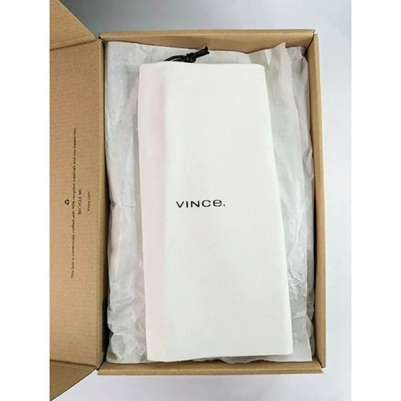 Vince Narissa Women's Black Leather Heeled Loafers Clogs Size 10 (MSRP $375) - Picture 10 of 11